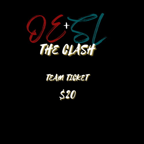 THE CLASH TEAM TICKET